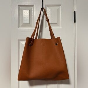 Brown large Tote Bag purse travel business gifts party school sport summer sexy